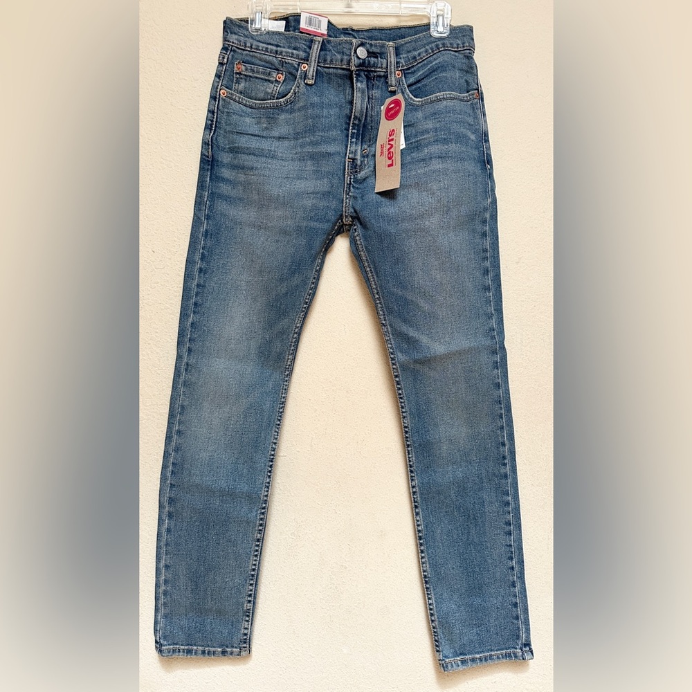 New Levi’s 519 Men’s 32 x 30 Extreme Skinny blue jeans denim